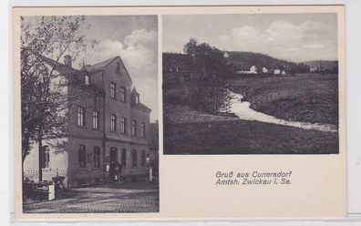 90657 AK Gruß aus Cunnersdorf - Amtsh. Zwickau in Sachsen