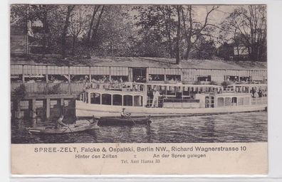90781 AK Spree-Zelt, Falcke & Ospalski, Berlin, Richard Wagnerstrasse 1915