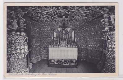 90798 Ak Schädelkapelle Tscherbeney bei Bad Kudowa um 1930