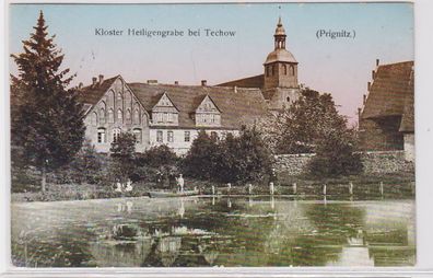 91366 Ak Kloster Heiligengrabe bei Techow (Priegnitz) 1918