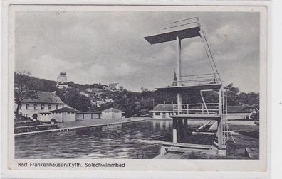 91529 AK Bad Frankenhausen / Kyffhäuser - Solschwimmbad 1944