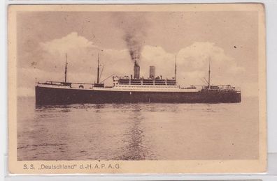 91543 AK S.S. 'Deutschland' der H.A.P.A.G. - Hamburg-Amerika Linie