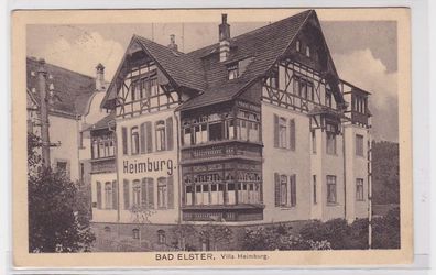 91872 Ak Bad Elster Villa Heimburg 1919
