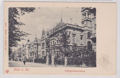 92122 AK Köln am Rhein - Volksgartenstrasse mit Stadtvillen um 1900