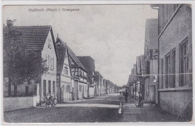 92404 Ak Haßloch (Pfalz) Gillergasse 1919