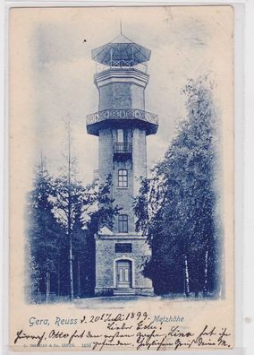 92718 Ak Gera Reuss Metzhöhe 1899