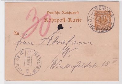 92856 Ganzsachen AK 25 Pfennig Deutsche Reichspost Berlin 1898
