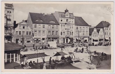 93177 Ak Cottbus Altmarkt 1955