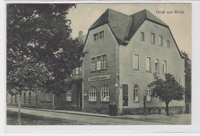 93212 Ak Gruß aus Wiehe bei Rossleben Schützenhaus 1933