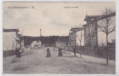 93344 Ak Sachsenhausen i.M. Reichelt Strasse 1909