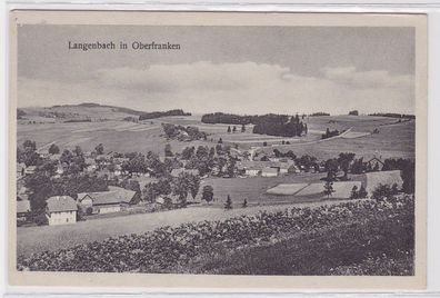 93693 AK Langenbach in Oberfranken - Totalansicht 1944