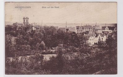 94321 Ak Aschersleben Blick auf die Stadt 1913