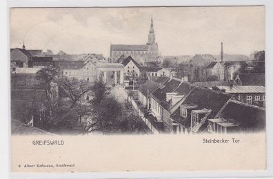 94549 Ak Greifswald Steinbecker Tor 1912