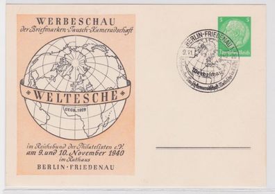 96030 DR Ganzsachen Postkarte PP126/ C28/02 Werbeschau Briefmarken-Tausch Berlin