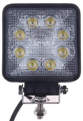 LED Arbeitsscheinwerfer 8 x 3 Watt Hochleistungs LED bis ca. 1.600 Lumen