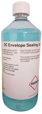 Verschließflüssigkeit - Envelope Sealing Fluid für Kuvertiermaschinen 1 Liter