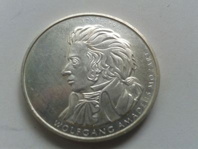 Original 10 euro 2006 Deutschland Wolfgang Amadeus Mozart 18g 925er Silber