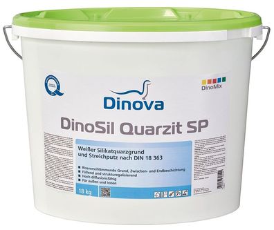 Dinova DinoSil Quarzit SP 18 kg weiß