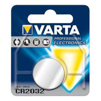 VARTA CR2032 3V Lithium Knopfzelle Batterie CR 2032 1er Blister