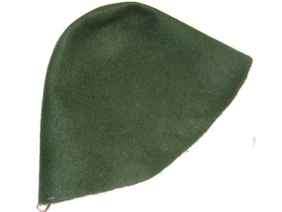 Hutstumpen Stumpen Rauhhaar waldgrün 80 gr Ü52cm Rd 84 cm Stu273