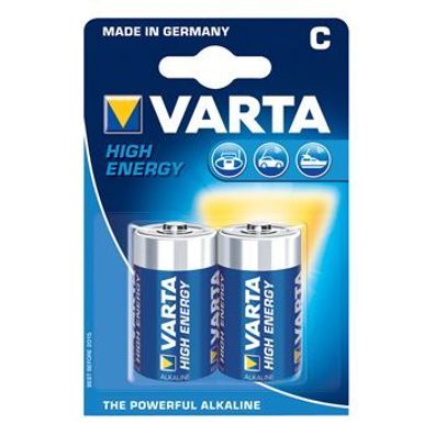 VARTA Baby C LR14 Alkaline Batterie High Energy 2er Blister