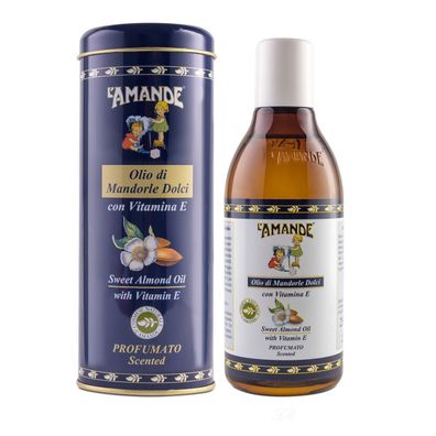 L'Amande Marseille Geschenkbox Mandelöl Körperöl mit Parfum 250 ml