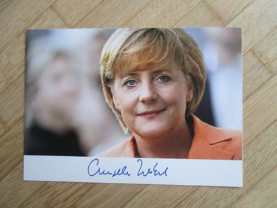 Bundeskanzlerin CDU Dr. Angela Merkel - Autogramm!!