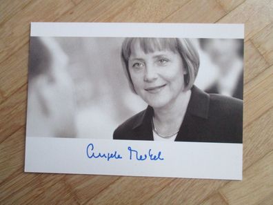 Bundeskanzlerin CDU Dr. Angela Merkel - Autogramm!