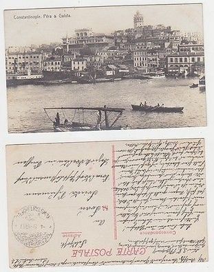66321 Ak mit Feldpoststempel Türkei Feldpost Militär Mission Konstantinopel 1917