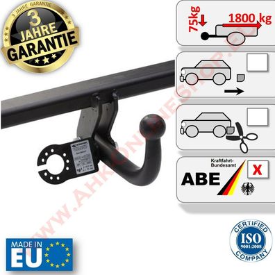 AHK Citroen C4 Grand Picasso Bj. 06-13 Anhängerkupplung Anhängezugvorrichtung