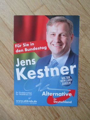 AfD Politiker Jens Kestner - handsigniertes Autogramm!!
