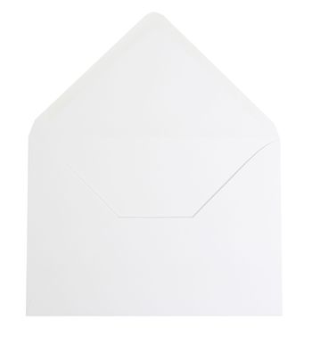 500 Briefumschläge Weiß 140x200 mm (DIN E6) mit Nassklebung