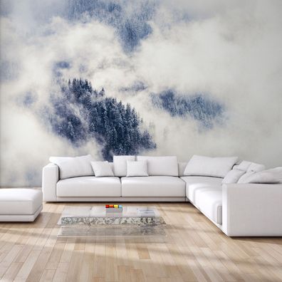 Muralo VLIES Fototapeten XXL 3D Effekt Wald Bäume Nebel 1593
