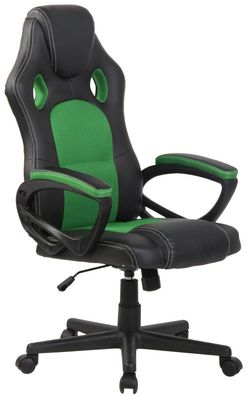 Racing Bürostuhl schwarz/ grün Chefsessel Drehstuhl Computerstuhl sportlich