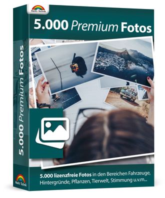 5.000 Premium Fotos - Lizenzfrei - Download Version - PC