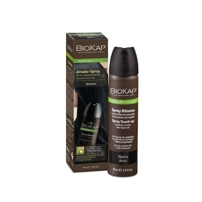 75 ml BioKap Ansatzspray Touch Up schwarz, Haarfärbemittel mit Arganöl