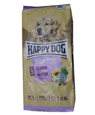 15kg Happy Dog Naturcroq Senior Hundefutter