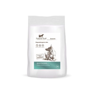 2kg Natural TRAIL Insects Insekten Protein, Monoprotein Hundefutter