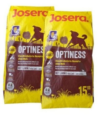 JOSERA 2x15kg Josera High Energy Hundefutter 80g Fleischsnacks 