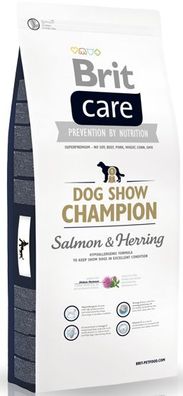 12kg Brit Care Dog Show Champion Salmon & Herring Hundefutter