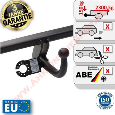 AHK LAND ROVER Freelander II Bj. 2007-2014 Anhängerkupplung AHZV Neu