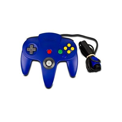 Original N64 Controller Unausgeleiert - Farbe blau