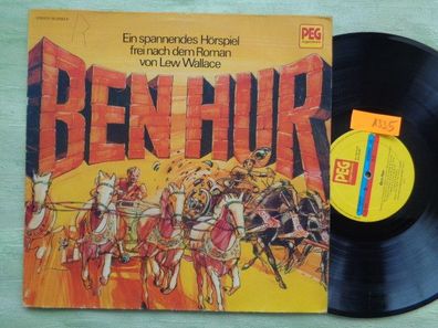 LP Peg Ben Hur Lew Wallace Hörspiel Christopher Lukas Peter Folken Vinyl