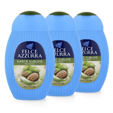 Paglieri Felce Azzurra Duschgel Karité Sublime 3 x 250 ml
