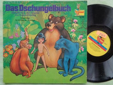 LP Peggy Das Dschungelbuch Rudyard Kipling Margarita Meister Hörspiel Vinyl