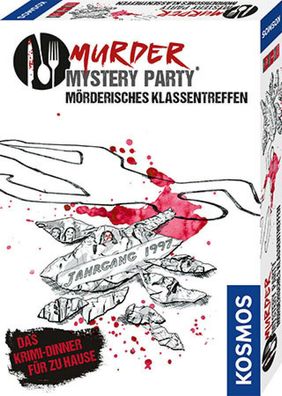 Murder Mystery Party - Mörderisches Klassentreffen - Krimidinner - Neu - OVP