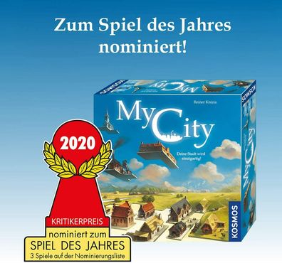 My City - Nominiert zum Spiel des Jahres 2020 - Neu - OVP