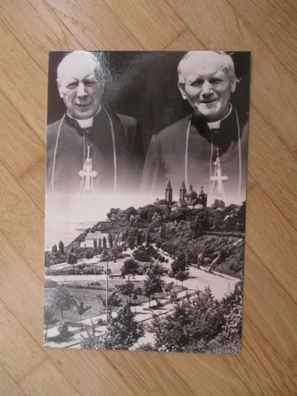 Bischof von Plock Piotr Libera - Autogramm!!! (Postkarte Papst Johannes Paul II.)
