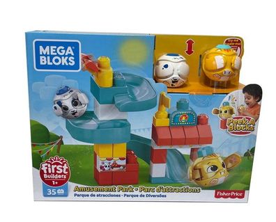 Mega Bloks Guck-Guck Vergnügungspark Spieleset Spielset (35 Teile) GKX70