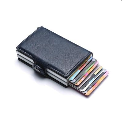 ID Kreditkarteninhaber Brieftasche, Leder Metall Aluminium Business Bank Fall